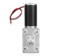 Gear Motor 24V High Torsion Speed Reduce Electric Gearbox Motor Reversible All Metal Gears 8mm Shaft for Curtain Machines Advertising Equipment Window Openers Smart Devices (30RPM)