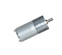Gear Motor High Torque Electric Micro, DC Reduction Motor 25GA370 24V Speed Regulating Torque 12-1360 RPM(24V280rpm)