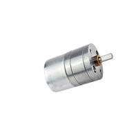 Gear Motor High Torque Electric Micro, JGA25-310 Micro DC Reduction Motor 6V Speed Regulating (8-900 RPM)(6V10 rpm)