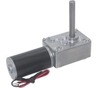 Gear Motor Micro,584031zy Curtain, DC12V 24V, Strong Torque Worm Gearbox Reduction, Reversed TypeD Long Shaft(Speed(RPM):16 RPM, Voltage(Dc 12v,160 RPM)