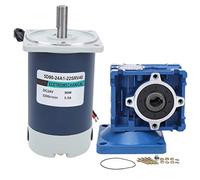 Gear Motor Stainless Steel 90W 2100 R Min Powerful RV30 Reduction Ratio Motor DC Gearbox for Industrial Use (25 DC24V)