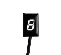 Gear Number Indicator Compatible With Suzuki For Boulevard For M50 2005-2018 For Boulevard For M90 2009-2010 Gear Indicator Motorcycle Digital Gear Display Meter(White)