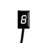 Gear Number Indicator Compatible With Suzuki For GSR750 2011-2017 For DL650 2012-2019 For DL650XT For Vstrom 1999-2002 Motorcycle Gear Indicator Display Accessories(White)