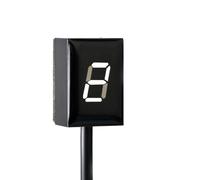 Gear Number Indicator For CBF1000F FA 2006-2009 For CBR250 For CBR300R 2015-2018 For CBR400R 2013-2015 Motorcycle 1-6 Level Ecu Plug Mount Gear Display Indicator(WHITE)