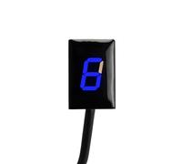 Gear Number Indicator For Ninja 1000 2011-2016 For VN900 2011-2015 For W800 2011-2017 For Z300 2015-2016 Motorcycle Gear Display Meter Upgrade Accessories(Blue)