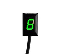 Gear Number Indicator For Ninja 650 2012-2016 For Ninja 1000 2011-2016 For VN900 2011-2015 For W800 2011-2017 Motorcycle 6 Gear Indicator For Speed Display Meter(Green)