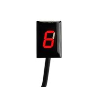 Gear Number Indicator For Z750R 2011-2012 For Z800 For ZX10R 2009 For Z800e 2013-2017 For Z1000 2010-2016 Motorcycle For Speed Display Gear Indicator Accessories(Red)