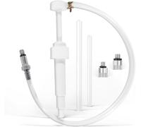 Gear Oil Pump, 8cc Lower Unit Fluid Transfer Kit for Standard Quart Bottle, Comes with 3 Generic Swivel Adapters, Oil Suction Pump for Boat Automotive Transmission