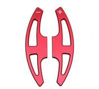 Gear Paddle Compatible With For X6 E71 M 2009 2010 2011 2012 2013 2014 Alloy Car Steering Wheel Paddle Extension Shifter Replacement(Red)