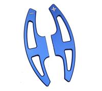 Gear Paddle Compatible With For X6 E71 M 2009 2010 2011 2012 2013 2014 Alloy Car Steering Wheel Paddle Extension Shifter Replacement(Blue)