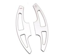 Gear Paddle Compatible With For X6 E71 M 2009 2010 2011 2012 2013 2014 Alloy Car Steering Wheel Paddle Extension Shifter Replacement(White)
