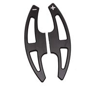 Gear Paddle Compatible With For X6 E71 M 2009 2010 2011 2012 2013 2014 Alloy Car Steering Wheel Paddle Extension Shifter Replacement(Black)