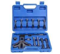 Gear Puller Set 13 Piece Universal Auto Steering Wheel Puller Kit Car Pulling Repair Tools Harmonic Balancer Gear Pulley Set Hydraulic Hub Puller