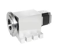 Gear Retarder 4th A Axis Dividing Head 100mm Chuck for Mini Machine Center Height 65mm(17-50 Without Chuck)
