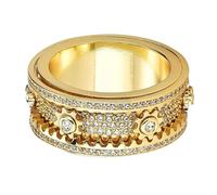 Gear Ring Mechanical Full Gem Starry Silent Fidget