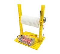 Gear Science Experiment Set Mechanical Transmission Model with Motor Battery Box Building Toy for Classroom Play Physics Toy Engineering Model Classroom Demo Gear Drive Set Construction Science Desk