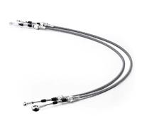 Gear Selector Cable Compatible with Civic 1988-2000 Shifter Cables with Trans Bracket Shift Linkage Gear Linkage Cables Manual Lever Trans Shifter(Shifter Cables)