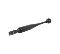 Gear Selector Lever Replacement Manual Black Round Knob Printed Pattern Aluminum Piece 4C3Z-7210-AA for Vehicle Floor Shifter Renewal Tasks
