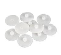 gear shaft 10pcs 0.5 Module 10 Teeth 40 Teeth Double Layer Gear 2mm 2.5mm Hole Pinion 40102A 40102B 40102.5A Plastic Reduction Gear motor pinion(2.45mm inner hole)
