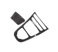 Gear Shift Box Panel For Benz E For Class W213 2016 2017 2018 ABS Car-styling Interior Center Console Gear Shift Panel Cover Frame Sticker Trim Auto Interior Gear Panel(Black Wood Texture)