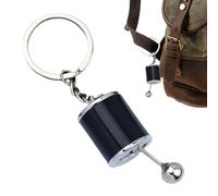 Gear Shift Fidget Toy - 6-Speed Gearbox Shifter Keychain For Car Keys | Creative Metal Stick Shift For Car Lovers, Auto Parts Model Keychain Gift For Drivers, Fun Fidget Shifter For Car Enthus