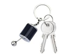Gear Shift Keychain - Car Key Accessory, Sleek Shifter Toy Keyring | 6-Speed Gearbox Pendant, Creative Auto Gear Trinket for Enthusiasts, Manual Shift Charm, Fidget Keychain for Driving Fun