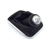 Gear Shift Knob 23mm 5/6 Speed Shifter Manual Gear Shift Knob Gaitor Boot Replacement for VW MK4 for Golf 4 IV for GTI R32 for Jetta for Bora Red Stitch Gear Stick Color : 10(6)
