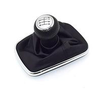 Gear Shift Knob 23mm 5/6 Speed Shifter Manual Gear Shift Knob Gaitor Boot Replacement for VW MK4 for Golf 4 IV for GTI R32 for Jetta for Bora Red Stitch Gear Stick Color : 10(13)