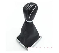 Gear Shift Knob 5 Or 6 Speed Manual Car Gear Shift Knob for Focus 2 for MK2 for FL for MK3 for MK4 for Fiesta for MK7 for KUGA for Galaxy for CMax for BMax Gear Stick Cover Head(6 Speed Black)