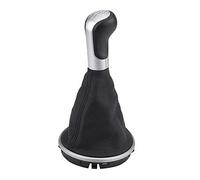 Gear Shift Knob, 5 Speed, Black, Plastic & PU Leather, MK2 Roomster