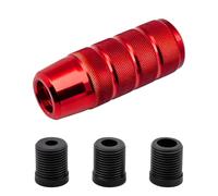 Gear Shift Knob 9.5cm, Alloy Gear Stick Shifter with M8 M10 M12 Adapters