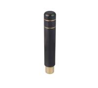 Gear Shift Knob 90MM 130MM 180MM Universal Gear Shift Knob Manual Transmission Aluminum Shifter Lever Knob Neo Chrome Bluing and Gilding Gear Stick Cover Head(180mm Black Gold)