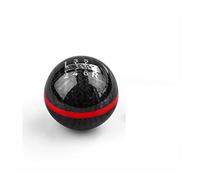 Gear Shift Knob Black/red Line 5/6 Speed M12X1.5/M10X1.5/M10X1.25 Carbon Fiber Gear Shift Knob Replacement for Acura Gear Stick Color : Red 6 Speed(Black 6 Speed)