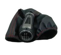 Gear Shift Knob Boot Lever Gaiter Shifter Dust Jacket Replacement for Seat Ibiza 4 IV 6J 6P 2008-2016 Gear Shift Handball Interior Upgrade(5-Speed)(5-Speed)
