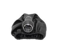 Gear Shift Knob Car-Styling for Seat for Leon 2000 2001 5 Speed Gear 23 mm Hole Gear Lever Stick Shift Knob Leather Boot Stick Shifter(Kind1)