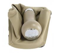 gear shift knob Compatible With Chery For A5 5 Speed Manual Car Automatic Gear Knob Shifter Adapter Head Gear Shifter Lever Stick(Beige)