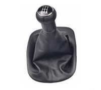 Gear Shift Knob Cover for Passat B5 - Precision Fit Shifter Lever Jacket & Gearstick Head Protector - Long-Lasting Black Replacement Trim for 5/6 Speed Manual Transmission Interior Upgrade(5-speed)
