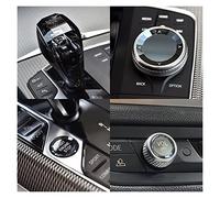 Gear Shift Knob Crystal Four-Piece Set Car Gear Shift Knob Volume Button Replacement for BMW X5 G05 G06 G29 G14 G15 G16 G07 G20 G22 Interior Parts Shift Knob (Color : 1 Series F40)(2 Series F44)