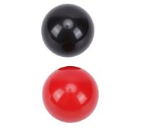 Gear Shift Knob Durable Replacement for John Deere Tractors for 2PCS Black and Red Gear Shift Knobs, 1.57" xM12, Fit for 3030 3130 3040 3140 3120 3150