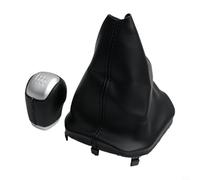 Gear Shift Knob for Range For Rover Evoque 2011 2018, Luxurious Leather, Improved Comfort During Driving, Easy Fit, OEM Compatible LR024719 LR024721 (nonporous + case)