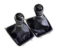 Gear Shift Knob Gear Lever Shifter For VW For Golf 7 MK7 Gear Shift Knob Lever Complete Gaiter Boot Cover Leather Case Manual 5 6 Speed (Color : 6Speed-boot)