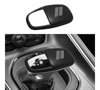 SENSHINE Gear Shift Knob Head Cover Trim for Dodge Charger Challenger Accessories 2015-2023 2024 Durango 2016-2024 ABS Interior Shell Insert Decoration Protector Gear Shifter Cover (Matte Gray)