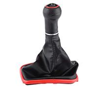 Gear Shift Knob Kit,KIMISS 5 Speed Car Gear Shift Knob Gearstick Gaiter Boot for MK4 1999-2004