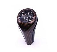 Gear Shift Knob Replacement for BMW 1 3 5 6 Series E30 E36 E39 E46 X5 E53 E60 E63 X3 E83 X1 E84 E90 E91 Chromed Matte C&arbon Fiber Leather Gear Shift Knob Color : B
