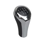 Gear Shift Knob Replacement for BMW 1 3 5 6 Series E30 E36 E39 E46 X5 E53 E60 E63 X3 E83 X1 E84 E90 E91 Chromed Matte C&arbon Fiber Leather Gear Shift Knob Color : A