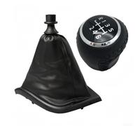 Gear Shift Knob with Boot For Fiat Ducato for jumper Boxer 2002-2014 Black | Leather and ABS plastic textured ergonomic grip clear for 5 or 6 speed pattern easy installation sleek modern style