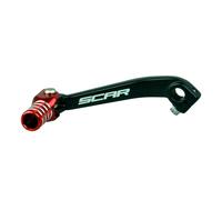 GEAR SHIFT LEVER PEDAL FORGED HONDA CRF CRFF 150 230 03-19 RED BLACK SCAR