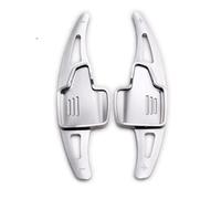 Gear Shift Paddles Compatible With For Focus 2015 2016 2017 2018 For Escape For Kuga 2017 2018 2019 Car Steering Wheel Shift Paddle Shifter Extension(Silver)
