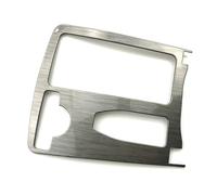 Gear Shift Panel Cover For C-Class W204 2007-2013 2014 2046800307 Car Center Console Cup Holder Bezel Trim Air Outlet Trim(Sliver)