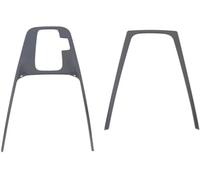 Gear Shift Panel Cover For skoda for octavia Pro A8 Car Central Control Trim Cover Interior Part(Black)